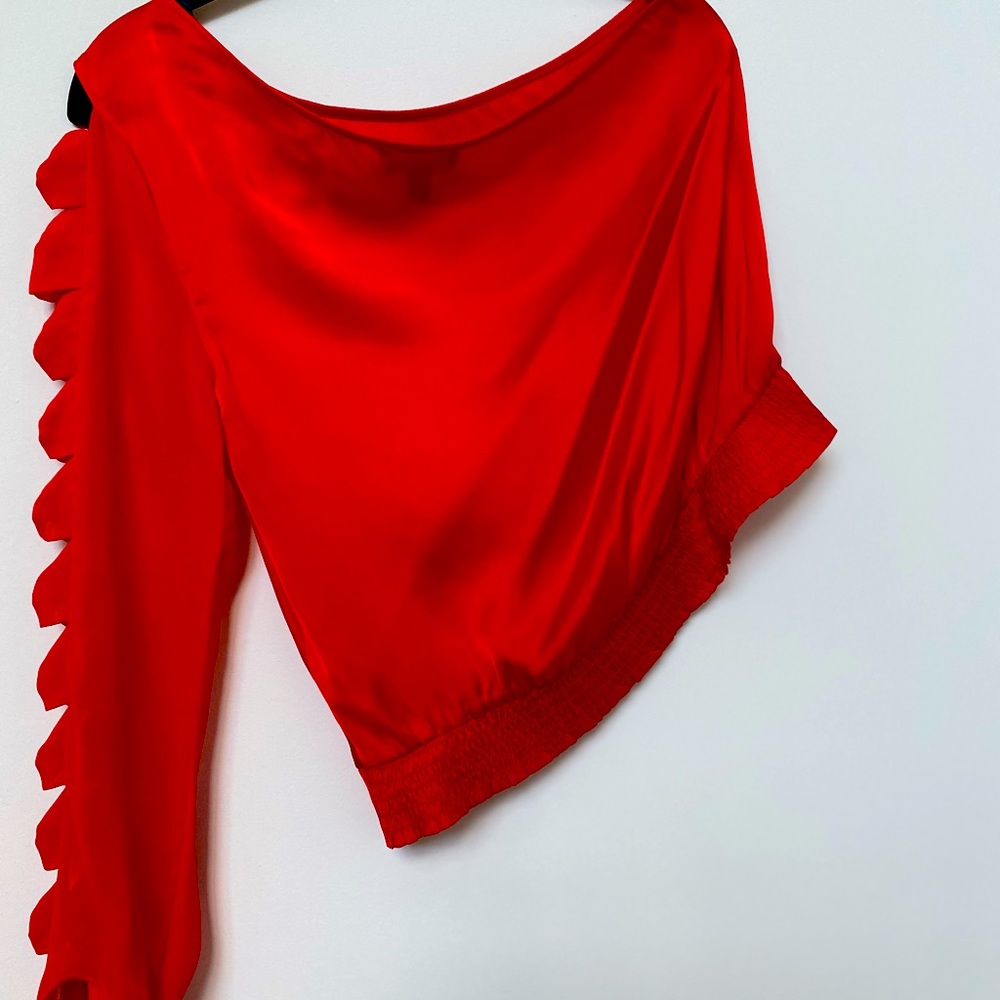Bebe Red blouse